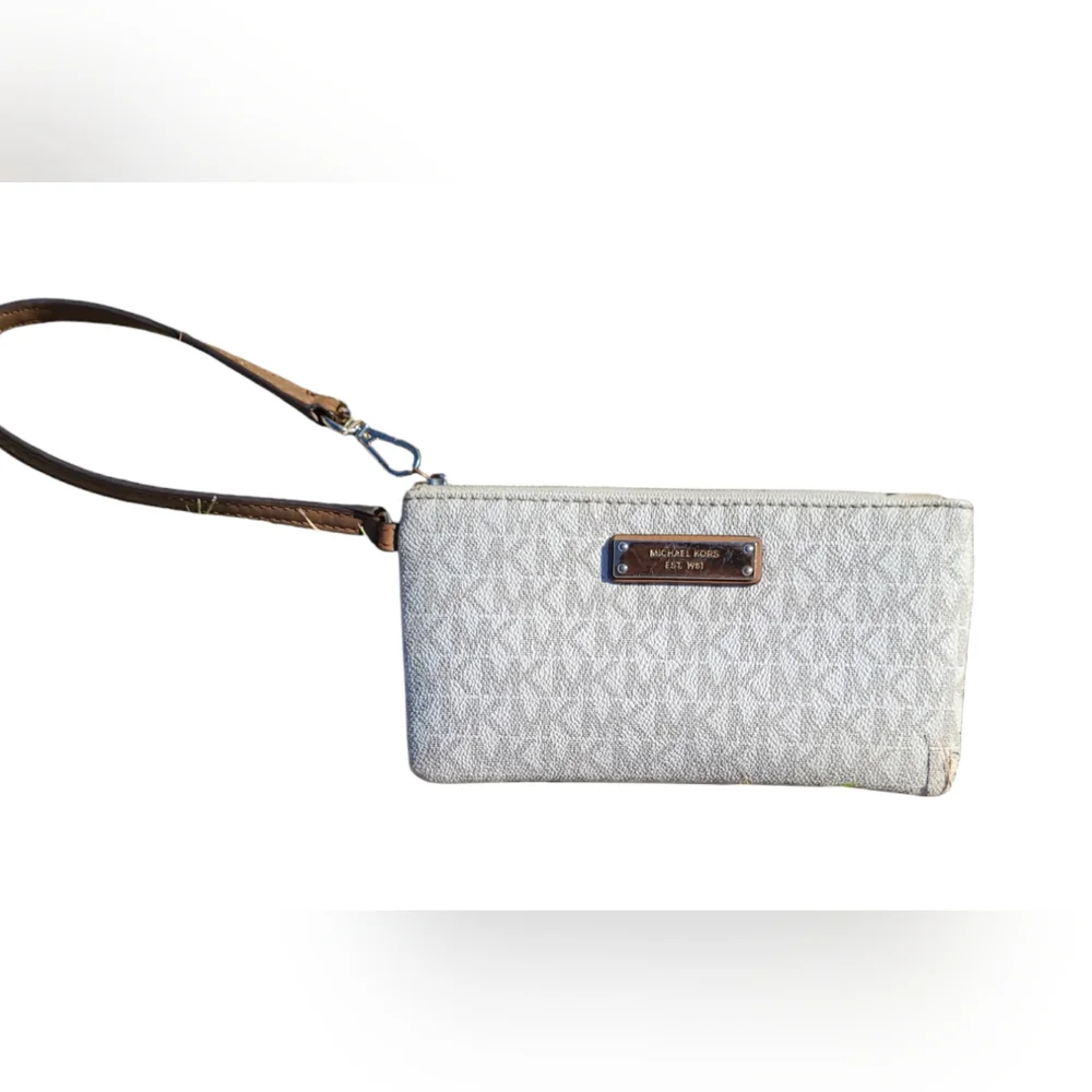 MICHAEL KORS WRISTLET, white with logo